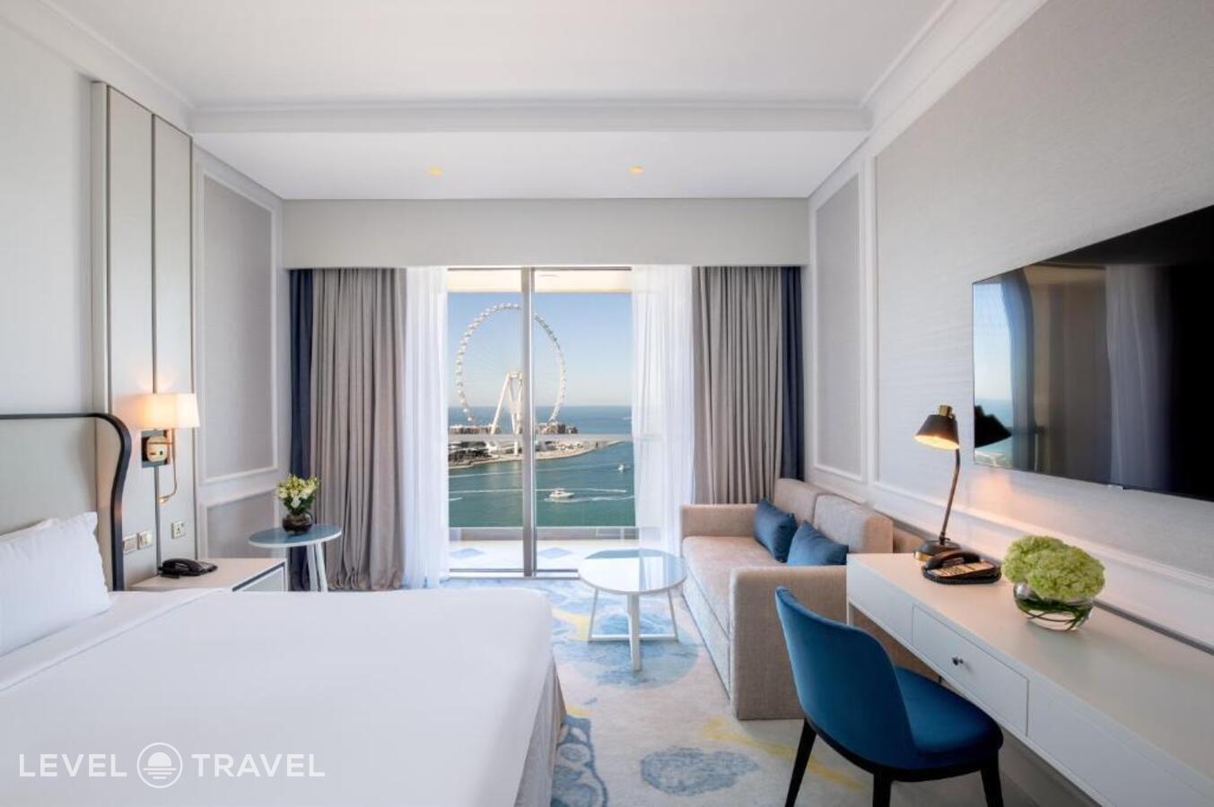 фотографии номера Роскошный с видом на море отеля Sofitel Dubai Jumeirah Beach в ОАЭ(Дубай Марина) - фото №1