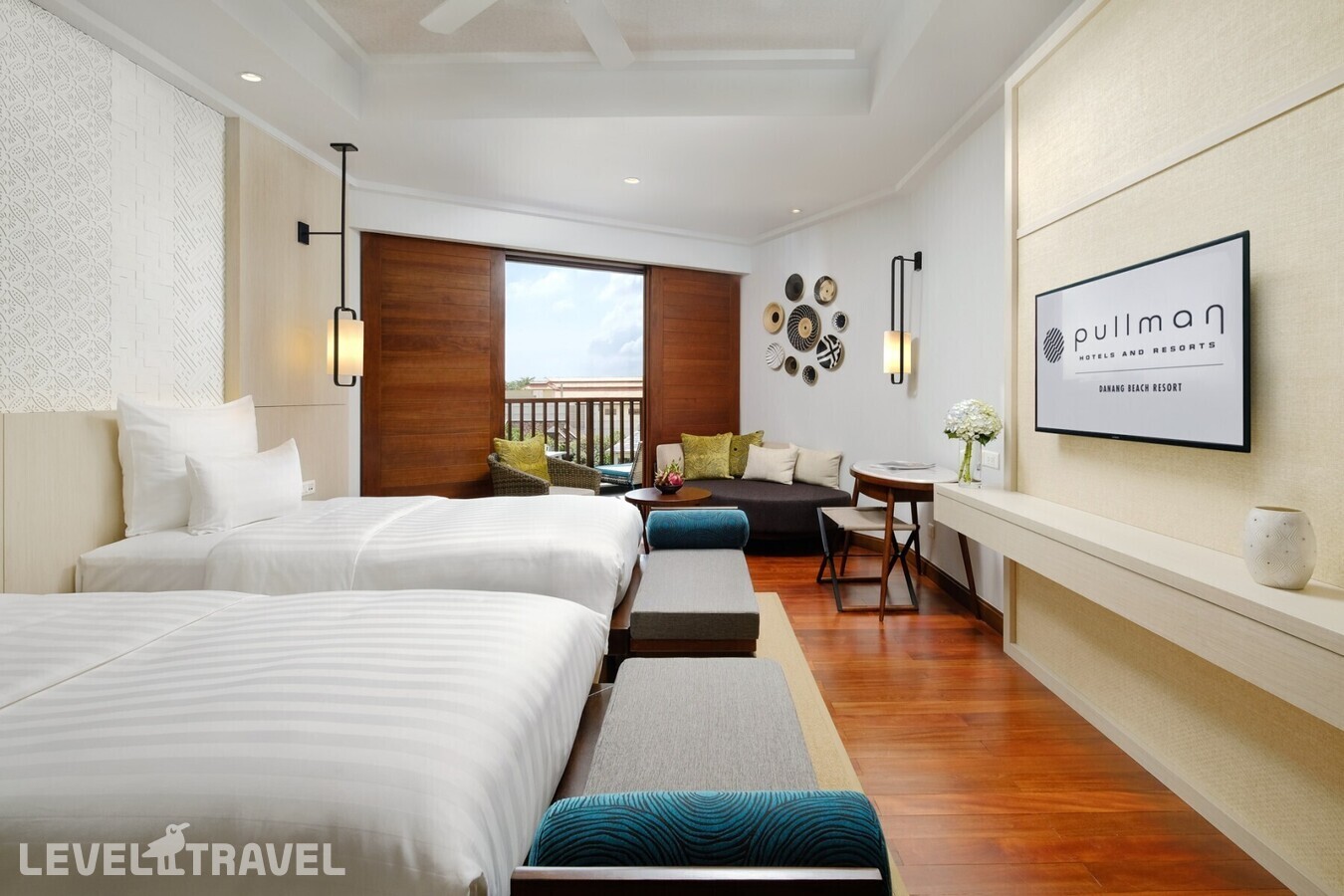 фотографии номера Делюкс с частичным видом на океан отеля Pullman Danang Beach Resort (Ex. Lifestyle Resort) в Вьетнам(Дананг) - фото №3