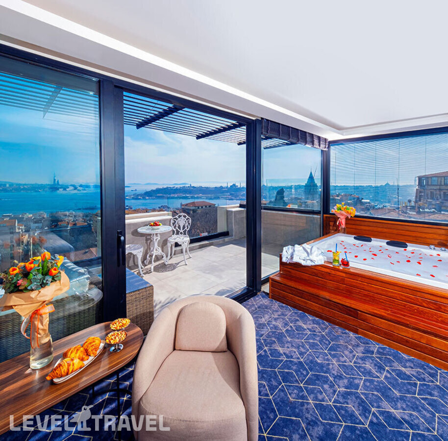 фотографии номера Делюкс угловой отеля Ring Stone Hotels Bosphorus в Турция(Бейоглу) - фото №9