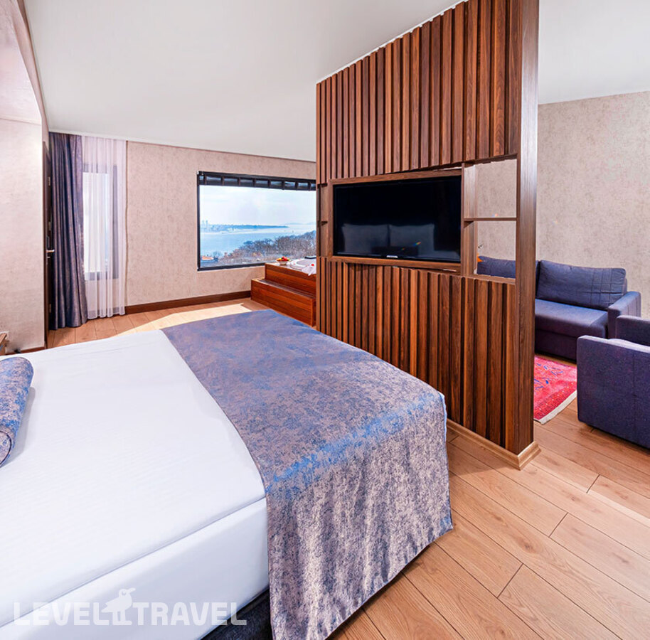 фотографии номера Люкс с видом на Босфор с балконом отеля Ring Stone Hotels Bosphorus в Турция(Бейоглу) - фото №7