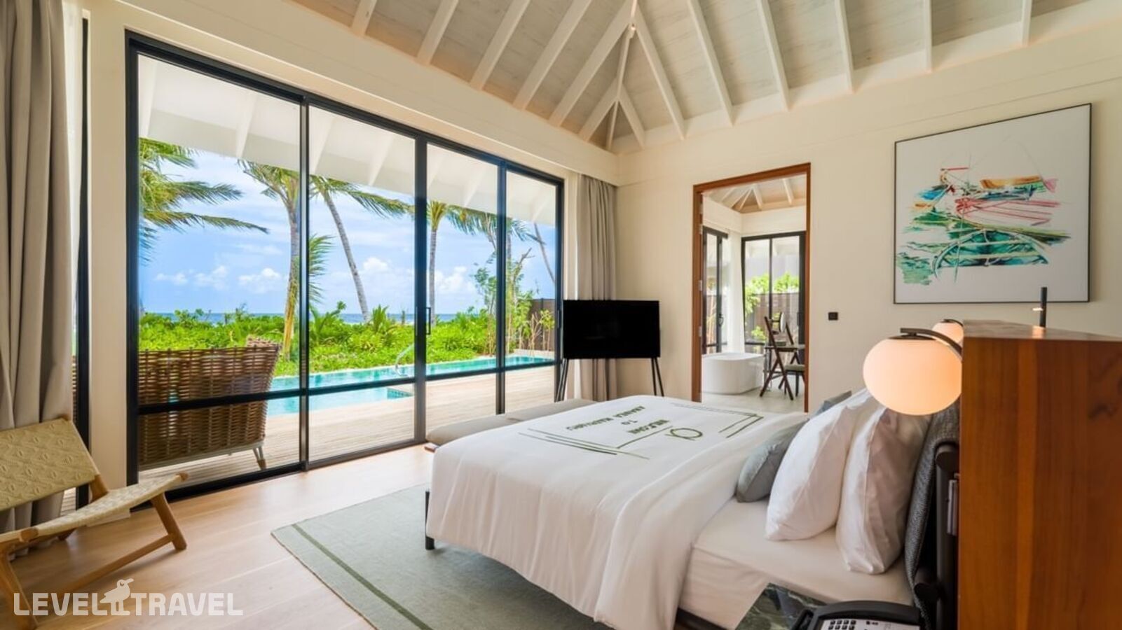 фотографии номера Пляжная резиденция (3 спальни) отеля Ananea Madivaru Maldives в Мальдивы(Северный Ари Атолл) - фото №4