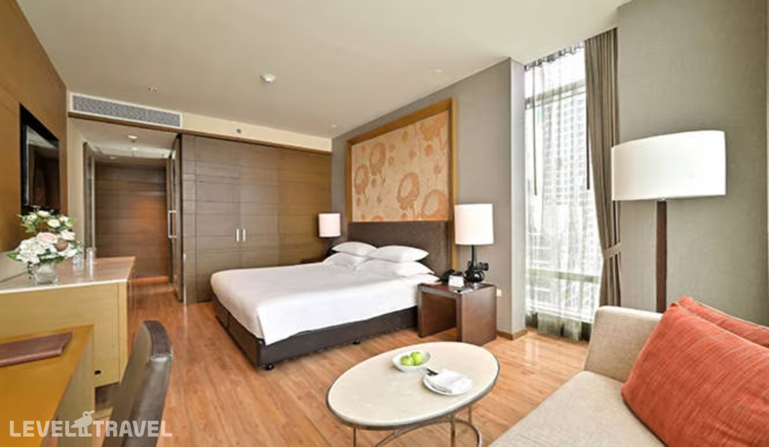 фотографии номера Двухместный номер Executive Deluxe двуспальная кровать отеля Eastin Grand Hotel Sathorn в Таиланд(Бангкок) - фото №1