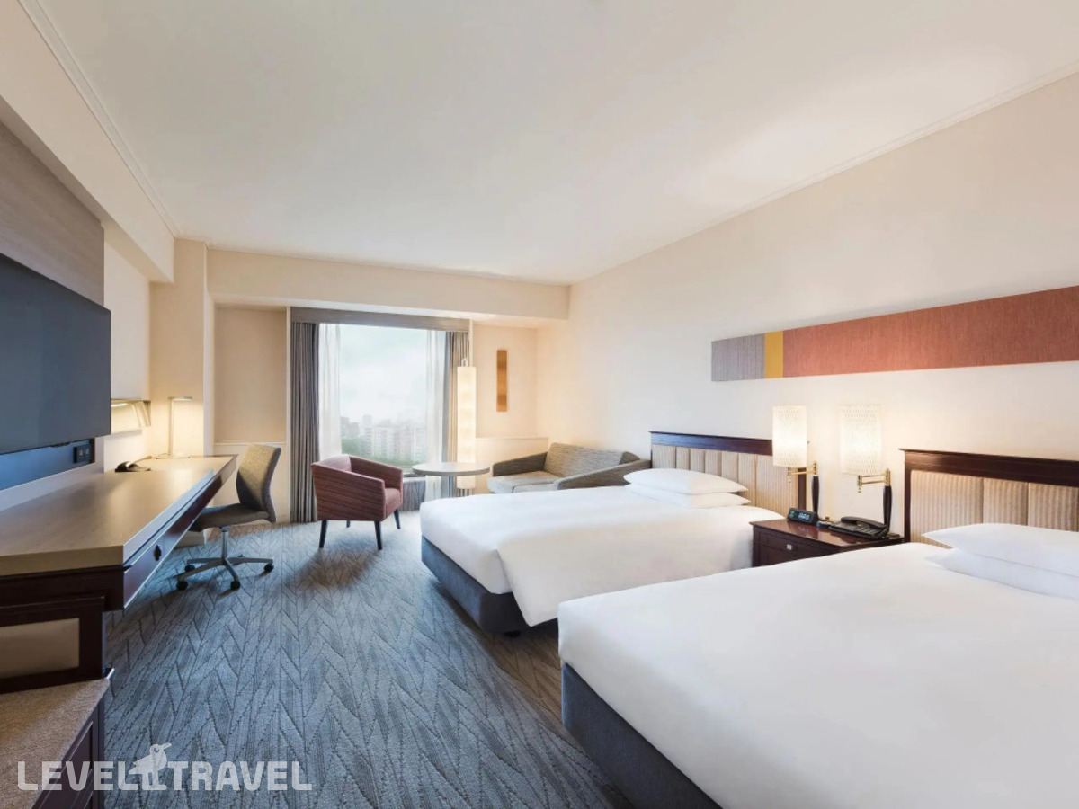фотографии номера Двухместный номер клубный 2 отдельные кровати отеля Hyatt Regency Tokyo в Япония(Токио) - фото №1