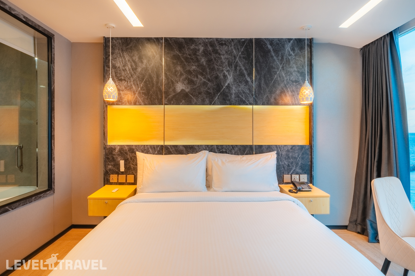 фотографии номера Улучшенный с видом на океан отеля Swarn By Hawks Hotels в Мальдивы(Баа Атолл) - фото №4