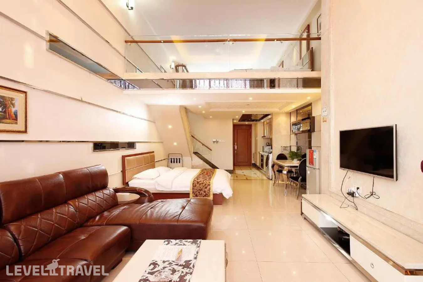 фотографии номера Двухместный люкс Executive Дуплекс двуспальная кровать отеля Hakka International Apartment Beijing Rd в Китай(Гуанчжоу) - фото №23