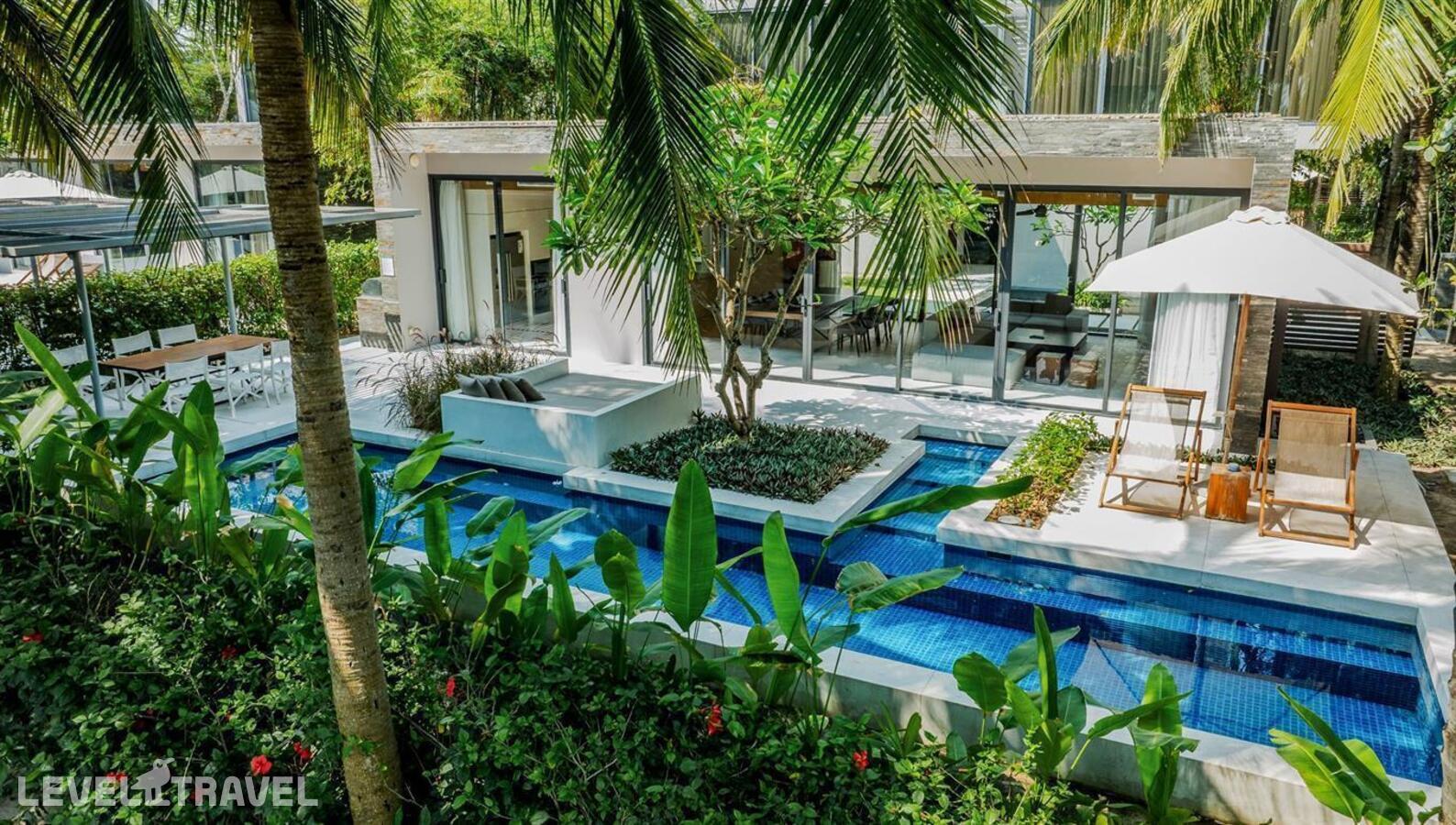 фотографии номера Вилла Wave напротив пляжа (3 спальни) отеля Naman Retreat Danang в Вьетнам(Дананг) - фото №6