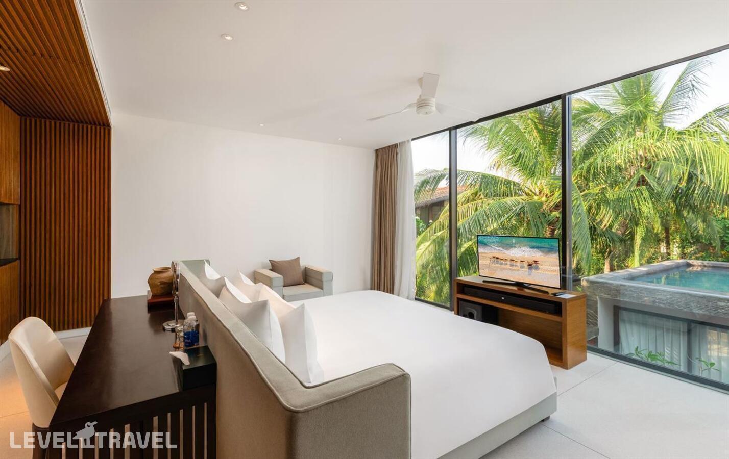 фотографии номера Вилла Wave напротив пляжа (3 спальни) отеля Naman Retreat Danang в Вьетнам(Дананг) - фото №2