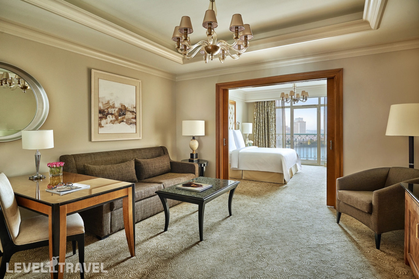 фотографии номера Люкс Corniche отеля Four Seasons Cairo At Nile Plaza в Египет(Каир) - фото №3