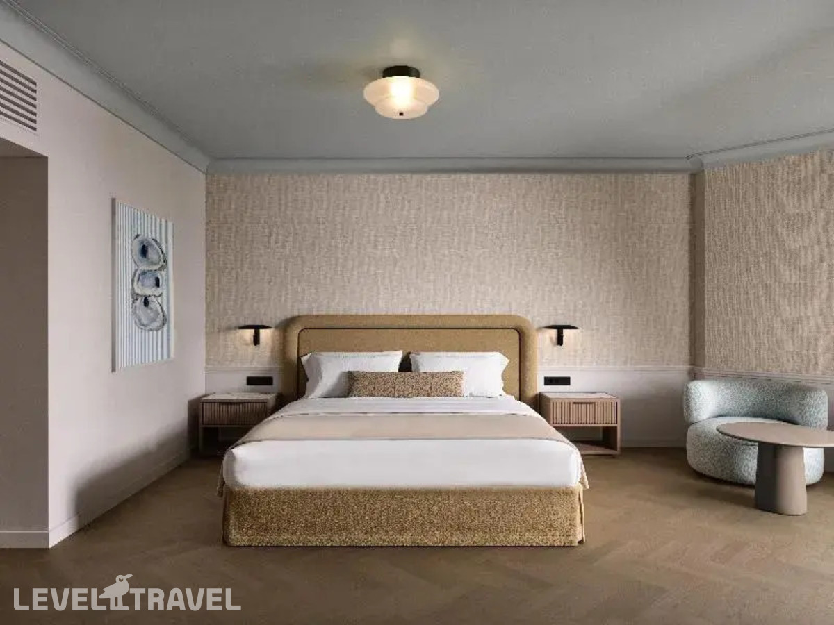 фотографии номера Улучшенный с видом на море отеля Louis Imperial Beach Hotel в Кипр(Пафос) - фото №1