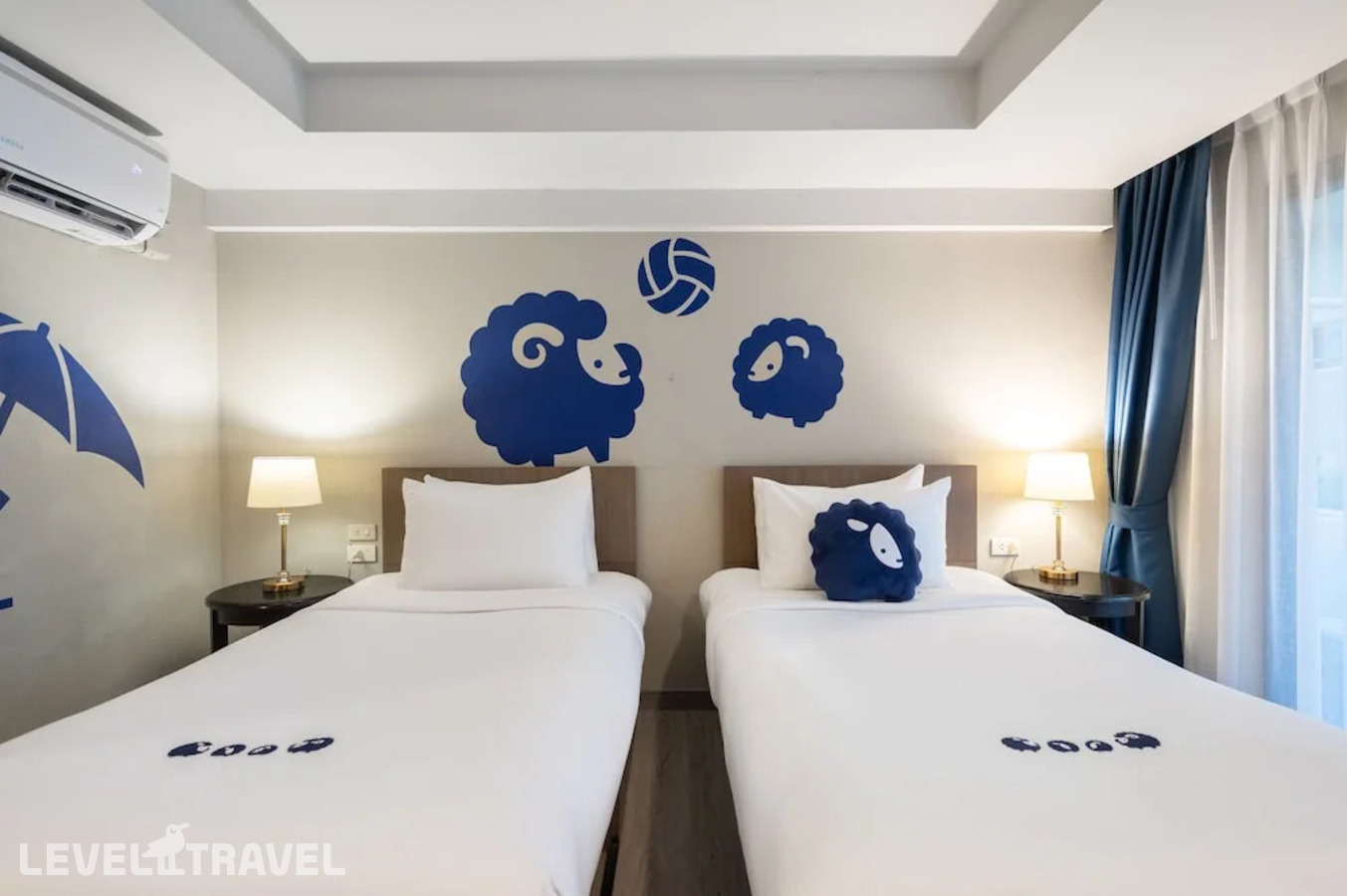 фотографии номера Двухместный номер Koko Mate 2 отдельные кровати отеля Kokotel Phuket Patong (Ex. White Sand Resortel) в Таиланд(Патонг Бич) - фото №2