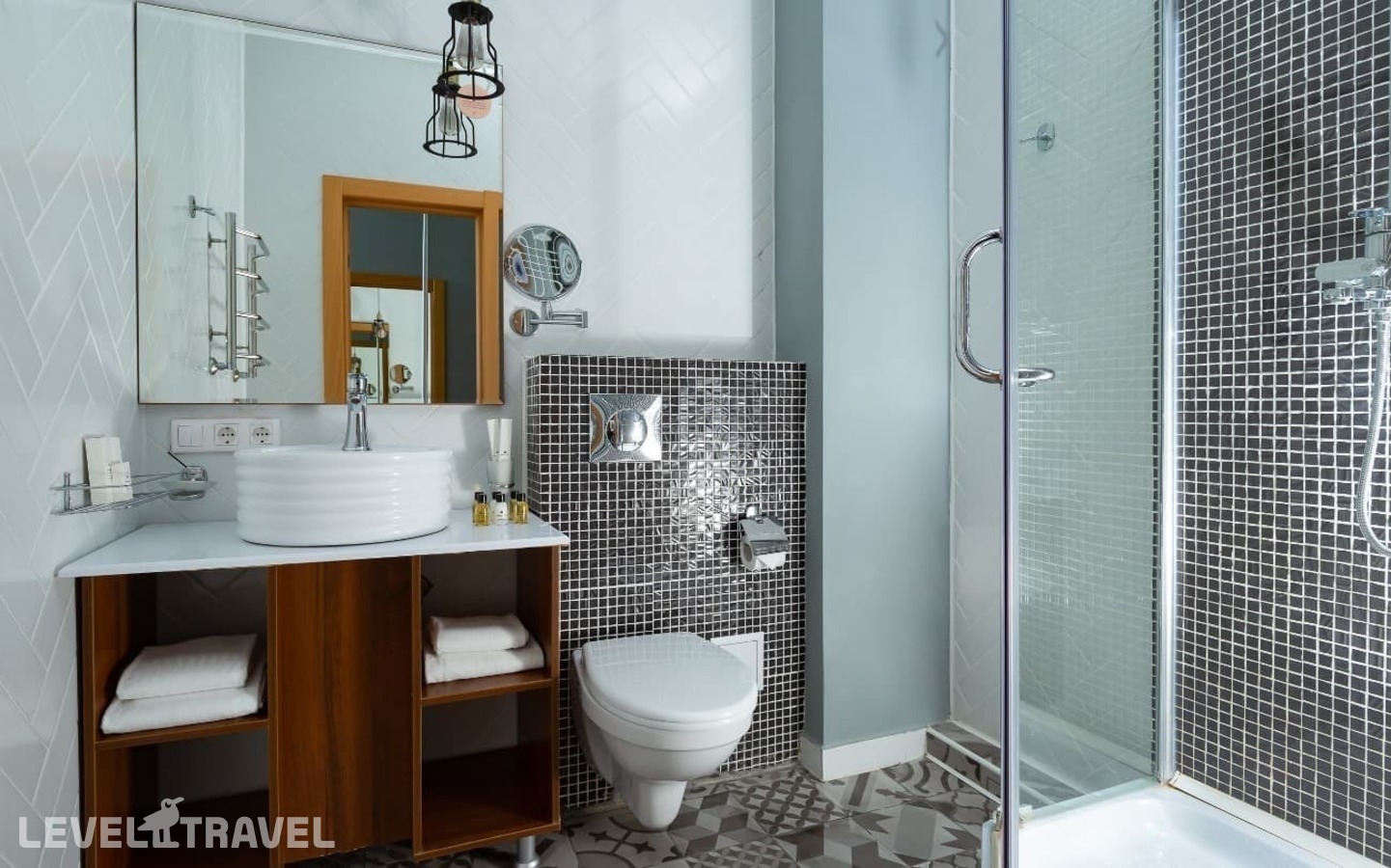 фотографии номера Двухуровневый делюкс с террасой отеля Beton Brut All Inclusive & Spa Anapa Miracleon в Россия(Анапа-центр) - фото №3