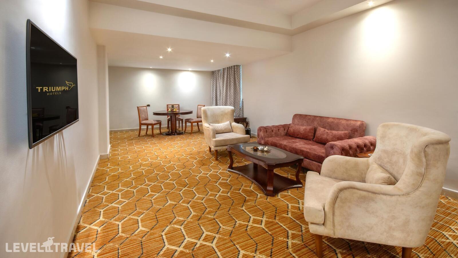 фотографии номера Роскошный люкс отеля Triumph Plaza Hotel в Египет(Каир) - фото №2