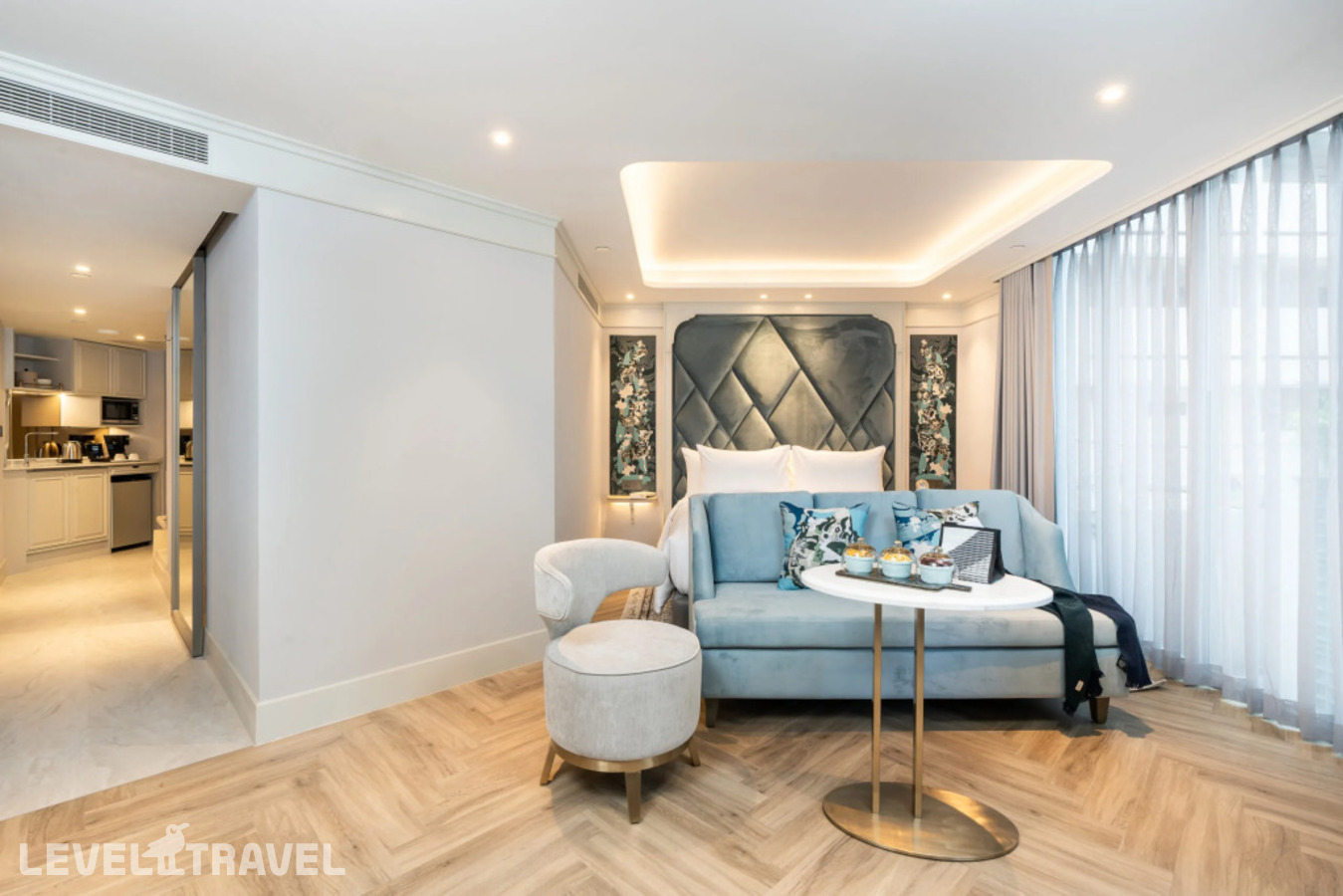 Двухместный номер Grand Deluxe с балконом двуспальная кровать — фото 2