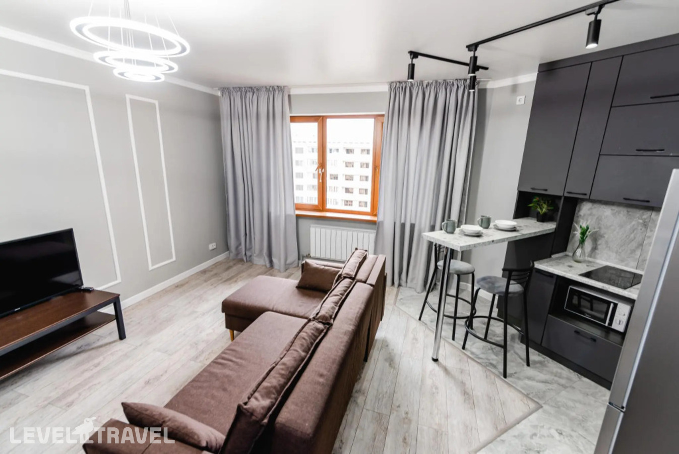 фотографии номера Трехместные апартаменты отеля Meridian Apartments На Улице Масанчи 23/11 в Казахстан(Алматы) - фото №21