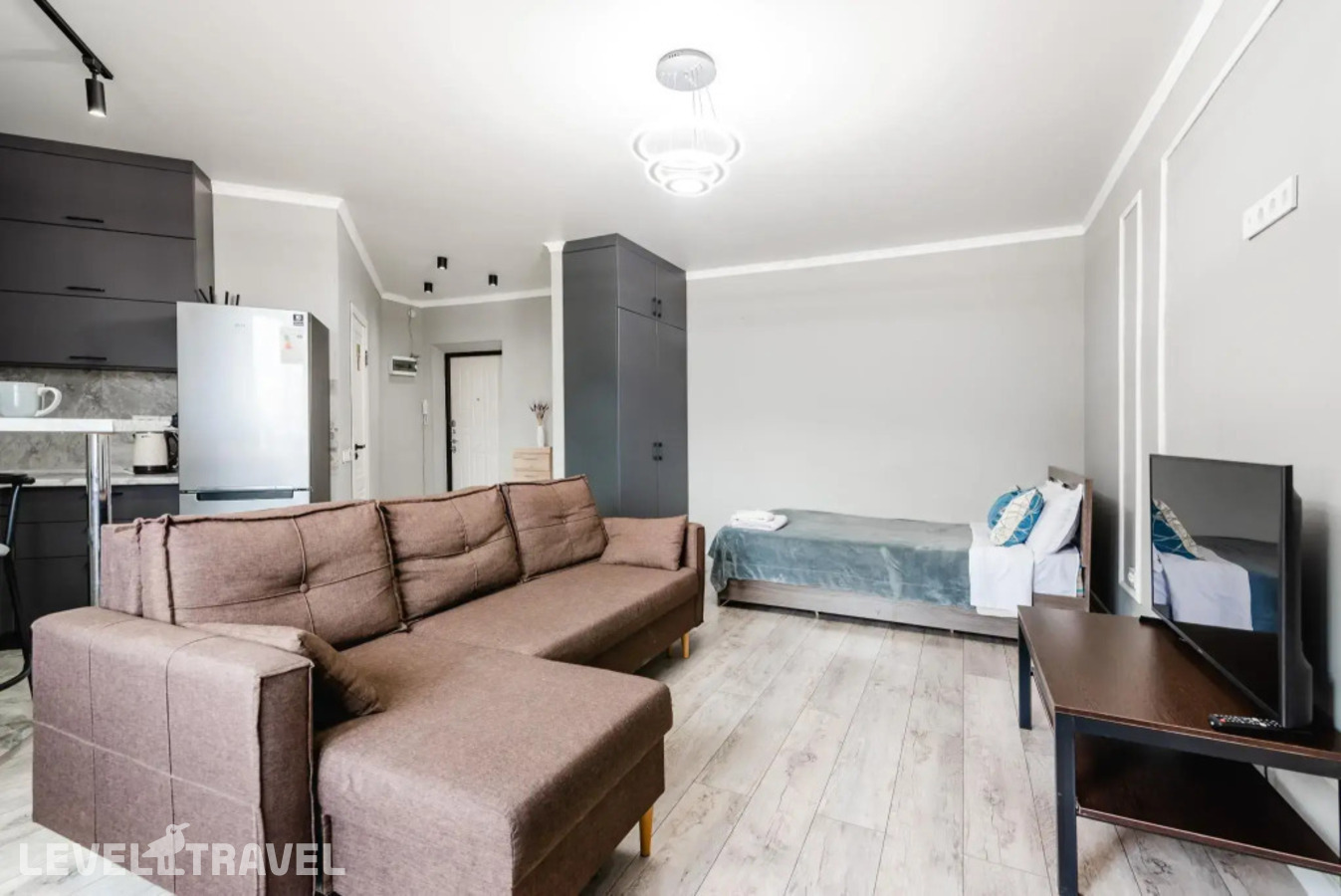 фотографии номера Трехместные апартаменты отеля Meridian Apartments На Улице Масанчи 23/11 в Казахстан(Алматы) - фото №8