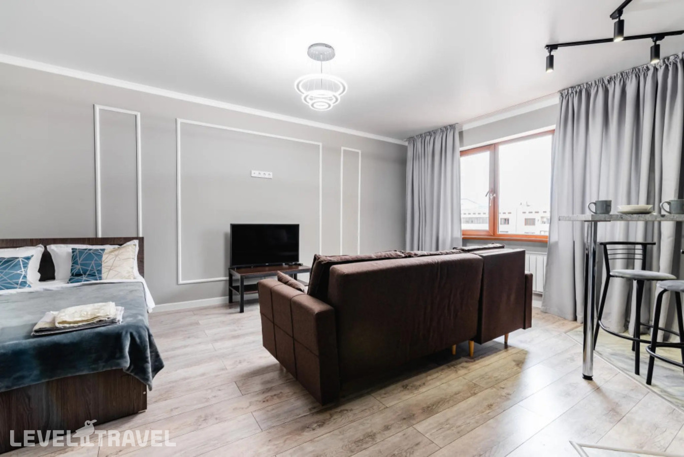 фотографии номера Трехместные апартаменты отеля Meridian Apartments На Улице Масанчи 23/11 в Казахстан(Алматы) - фото №16