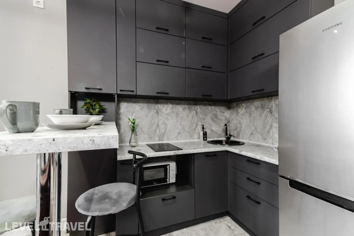 фотографии номера Трехместные апартаменты отеля Meridian Apartments На Улице Масанчи 23/11 в Казахстан(Алматы) - фото №14