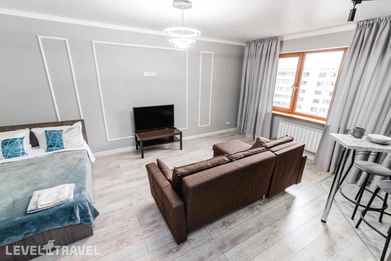 фотографии номера Трехместные апартаменты отеля Meridian Apartments На Улице Масанчи 23/11 в Казахстан(Алматы) - фото №19