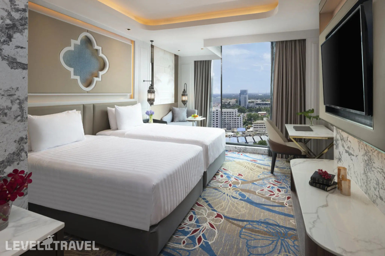 фотографии номера Премьер (две односпальные кровати) отеля Valia Hotel Bangkok в Таиланд(Бангкок) - фото №1