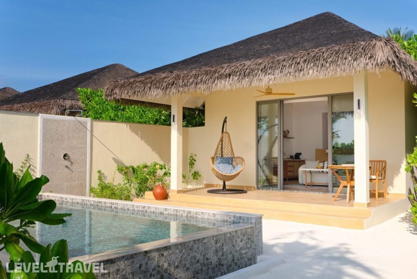 фотографии номера Пляжная вилла с бассейном отеля Dusit D2 Feydhoo Maldives в Мальдивы(Северный Мале Атолл) - фото №4