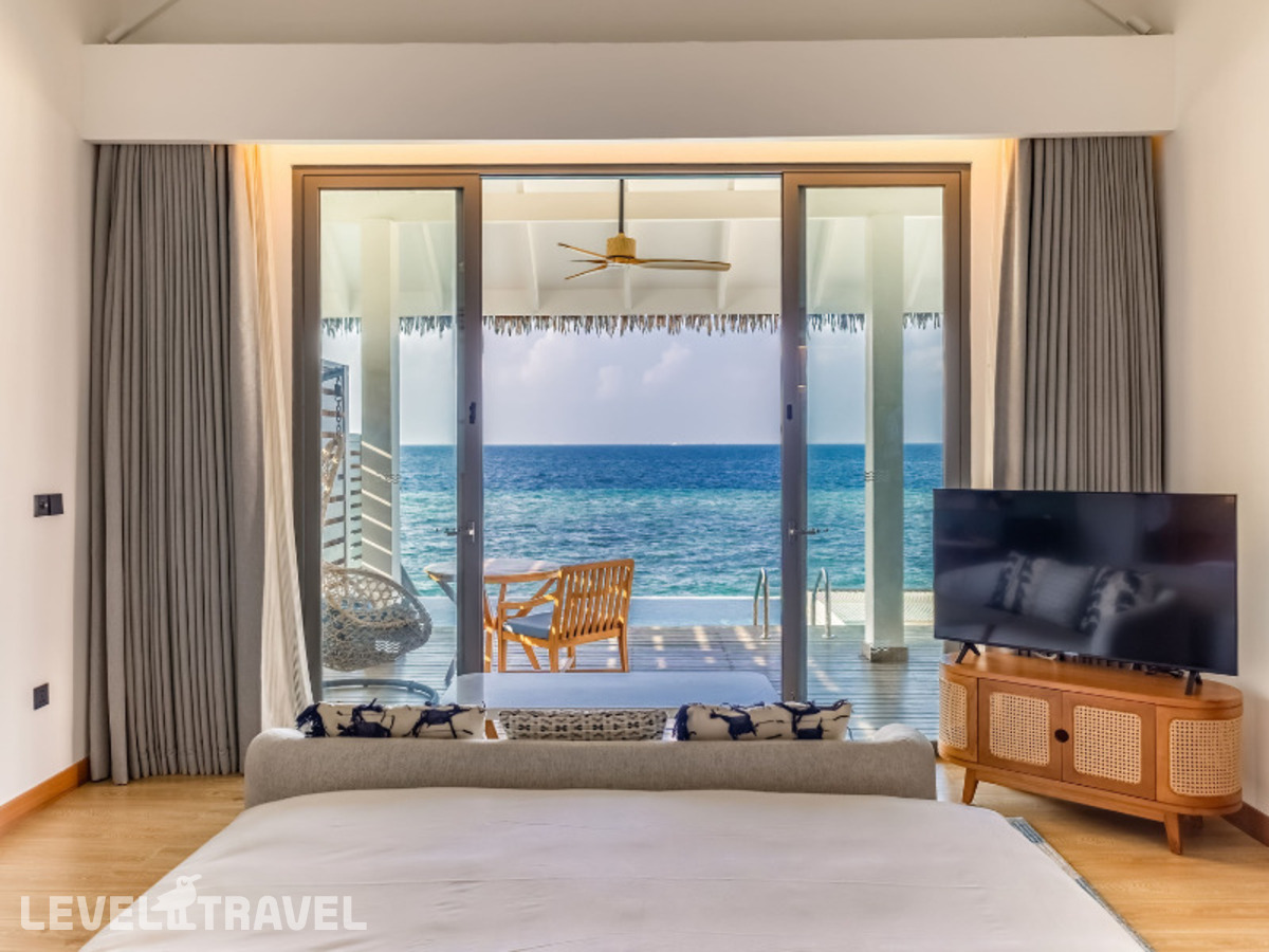 фотографии номера Вилла на воде премиум отеля Dusit D2 Feydhoo Maldives в Мальдивы(Северный Мале Атолл) - фото №6