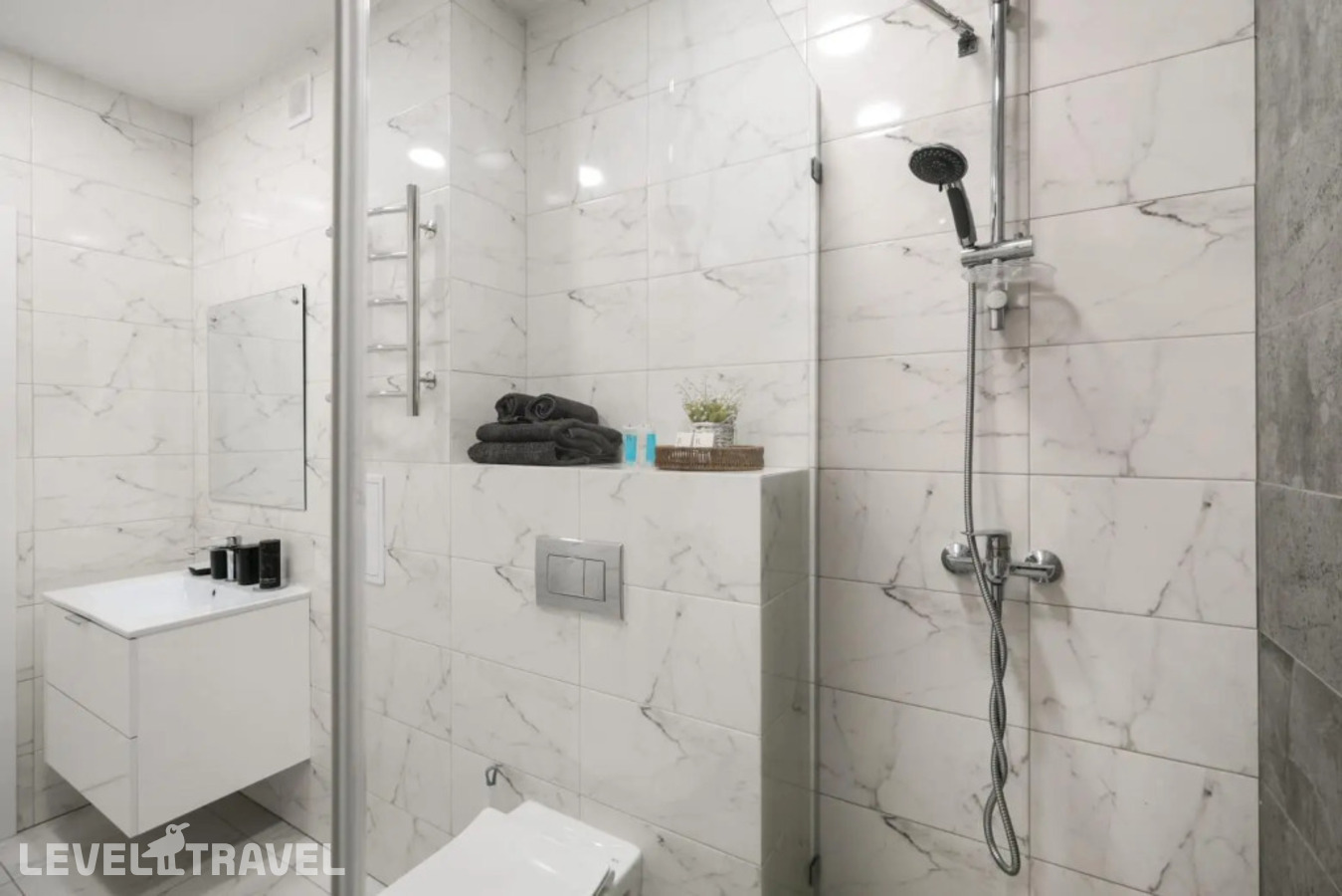 фотографии номера Апартаменты (2 комнаты) отеля Room Hotel (Рум Хотел) На Улице Никитина в Россия(Новосибирск) - фото №11