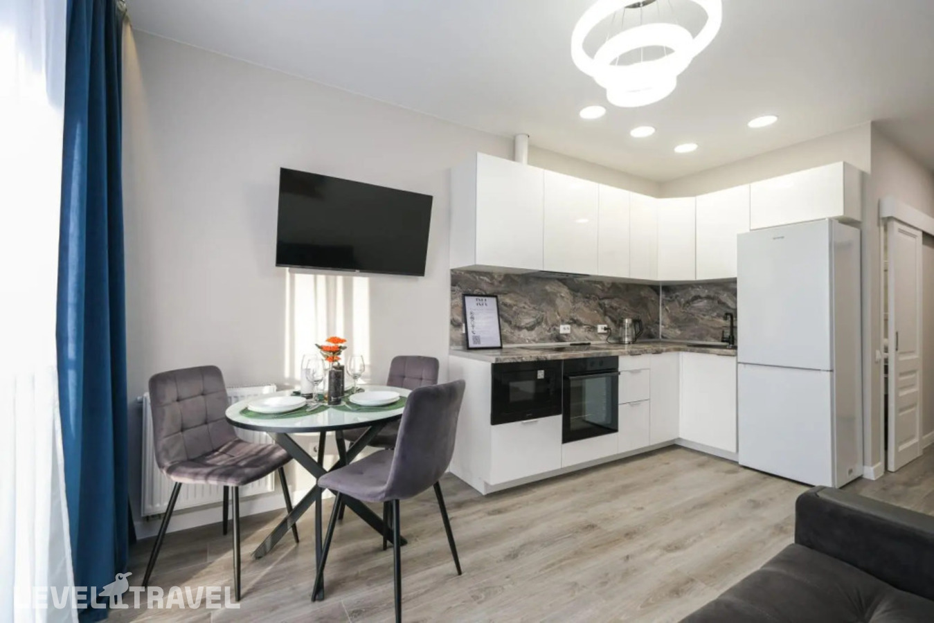 фотографии номера Апартаменты (2 комнаты) отеля Room Hotel (Рум Хотел) На Улице Никитина в Россия(Новосибирск) - фото №6