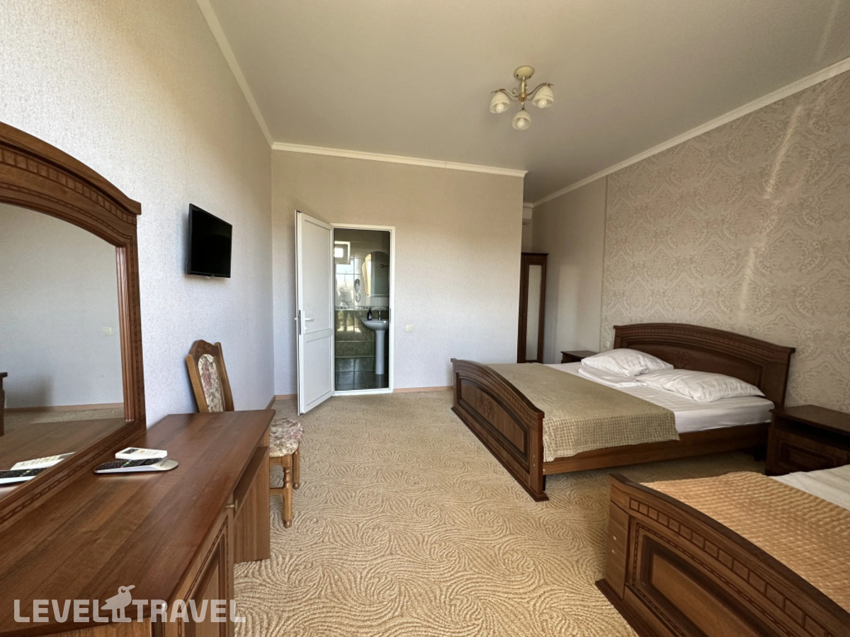фотографии номера Трёхместный номер Standard с балконом и с видом на горы отеля Guest House У Дедушки Самвела в Абхазия(Алахадзы) - фото №2
