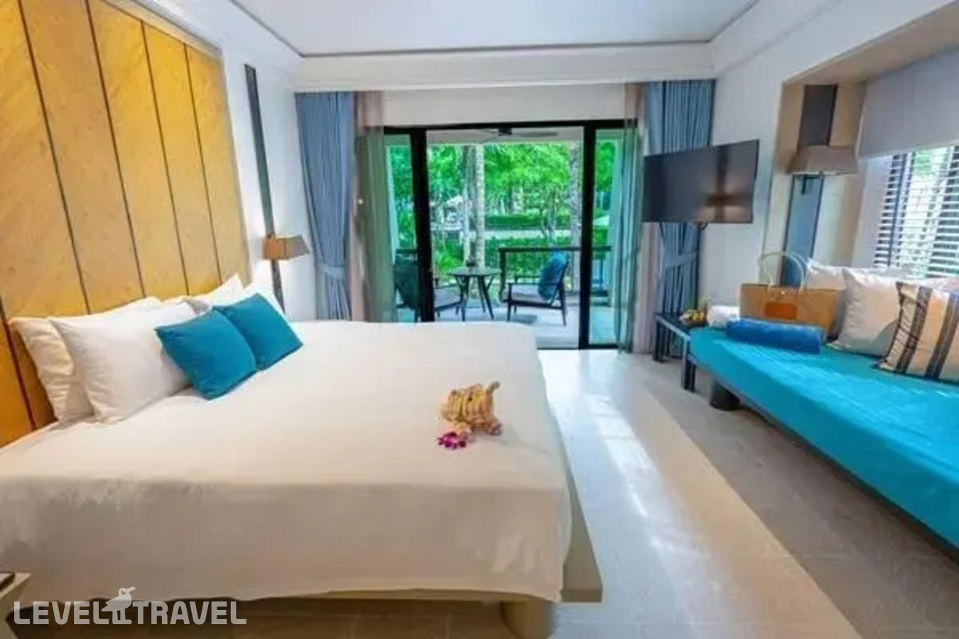 фотографии номера Двухместный номер Garden Deluxe двуспальная кровать отеля Layana Resort & Spa (Adults Only 18+) в Таиланд(Ко Ланта) - фото №2