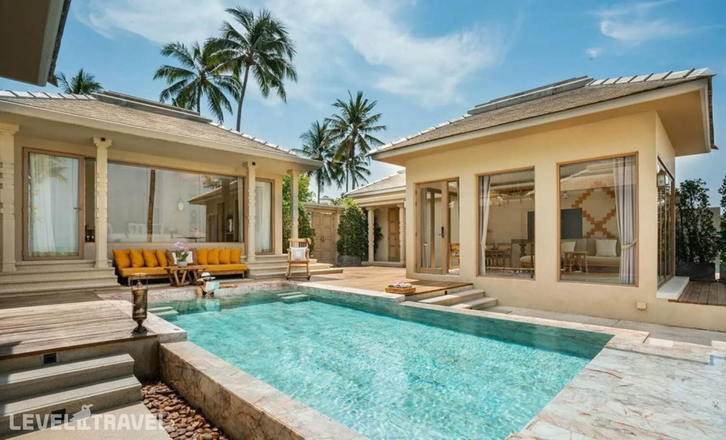 фотографии номера Двухместная вилла Pool Beachfront двуспальная кровать отеля Devasom Khao Lak Beach Resort & Villas в Таиланд(Као Лак) - фото №9