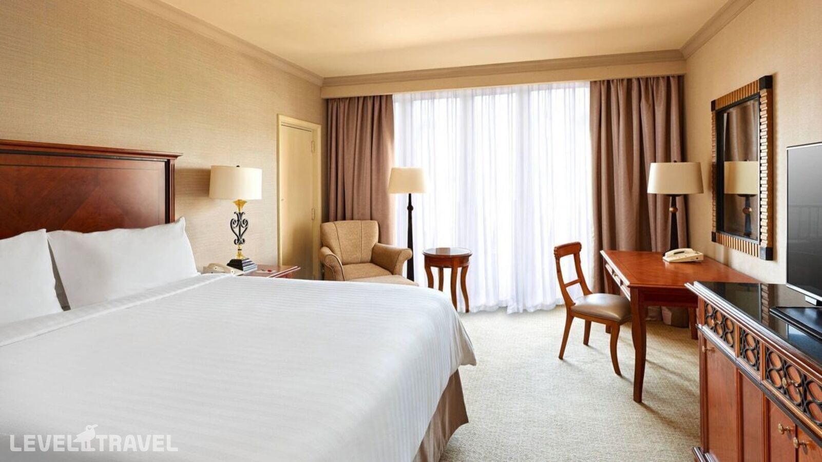 фотографии номера Стандартный с ограниченным видом отеля Cairo Marriott Hotel & Omar Khayyam Casino в Египет(Каир) - фото №1