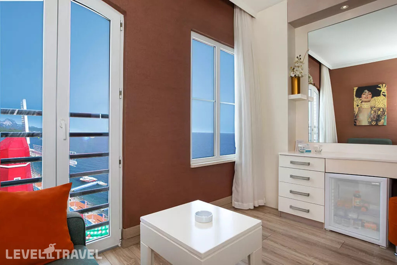 фотографии номера Стандартный с боковым видом на море отеля Orange County Resort Hotel Kemer в Турция(Кемер - центр) - фото №5