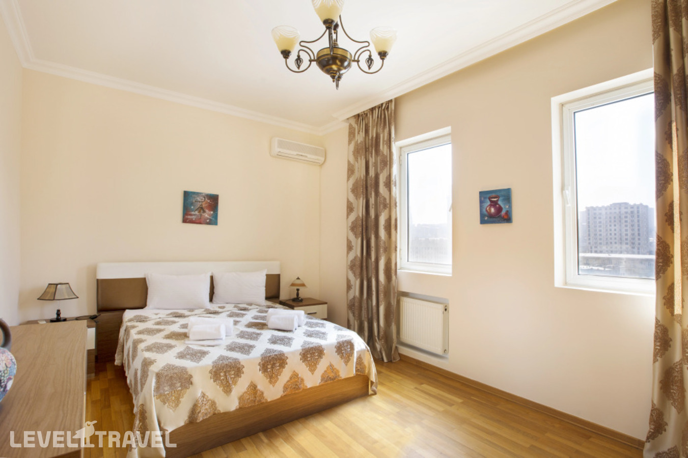 фотографии номера Апартаменты Premium с балконом отеля Апарт-Отель Leyla Apartmens 1 в Азербайджан(Баку) - фото №5