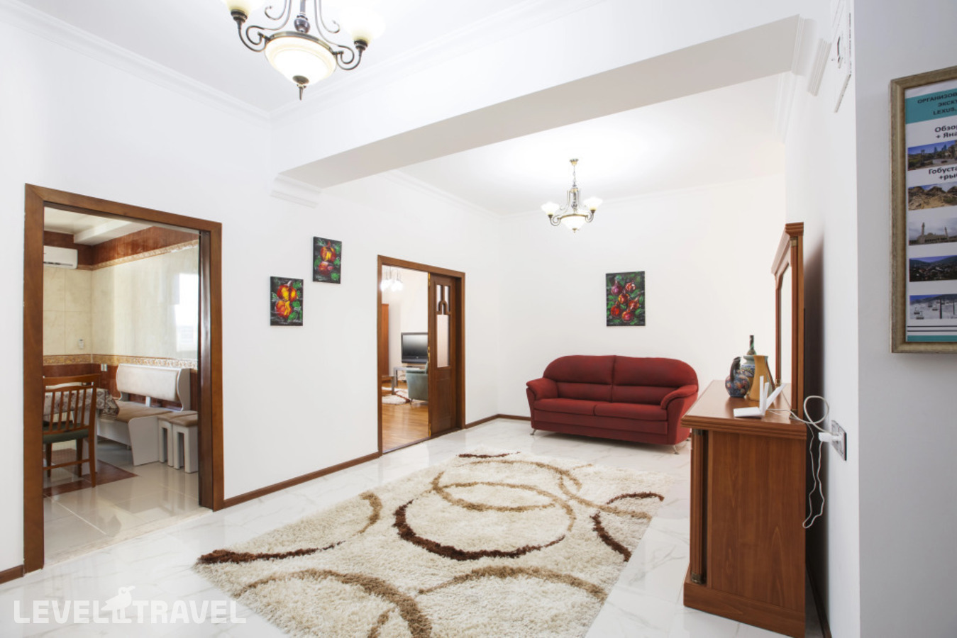 фотографии номера Апартаменты Premium с балконом отеля Апарт-Отель Leyla Apartmens 1 в Азербайджан(Баку) - фото №1