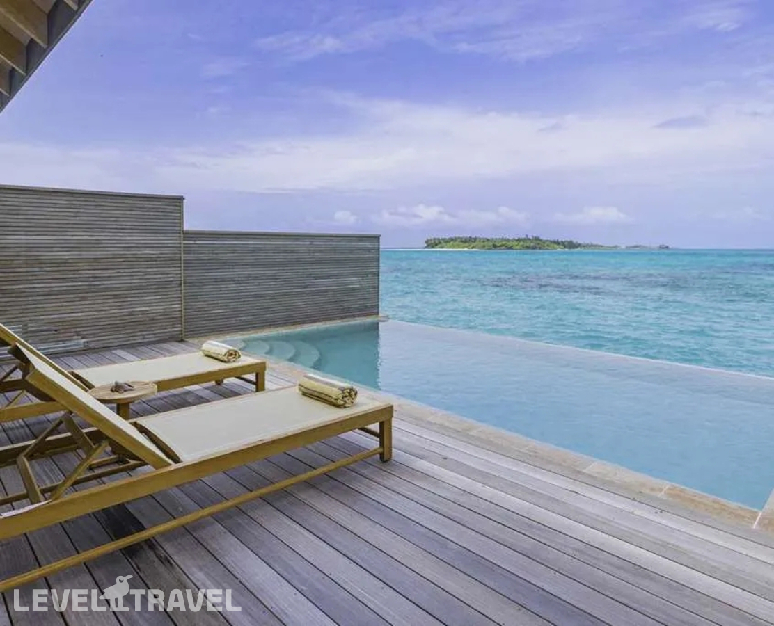 Двухместная вилла Ocean Pool двуспальная кровать — фото 4