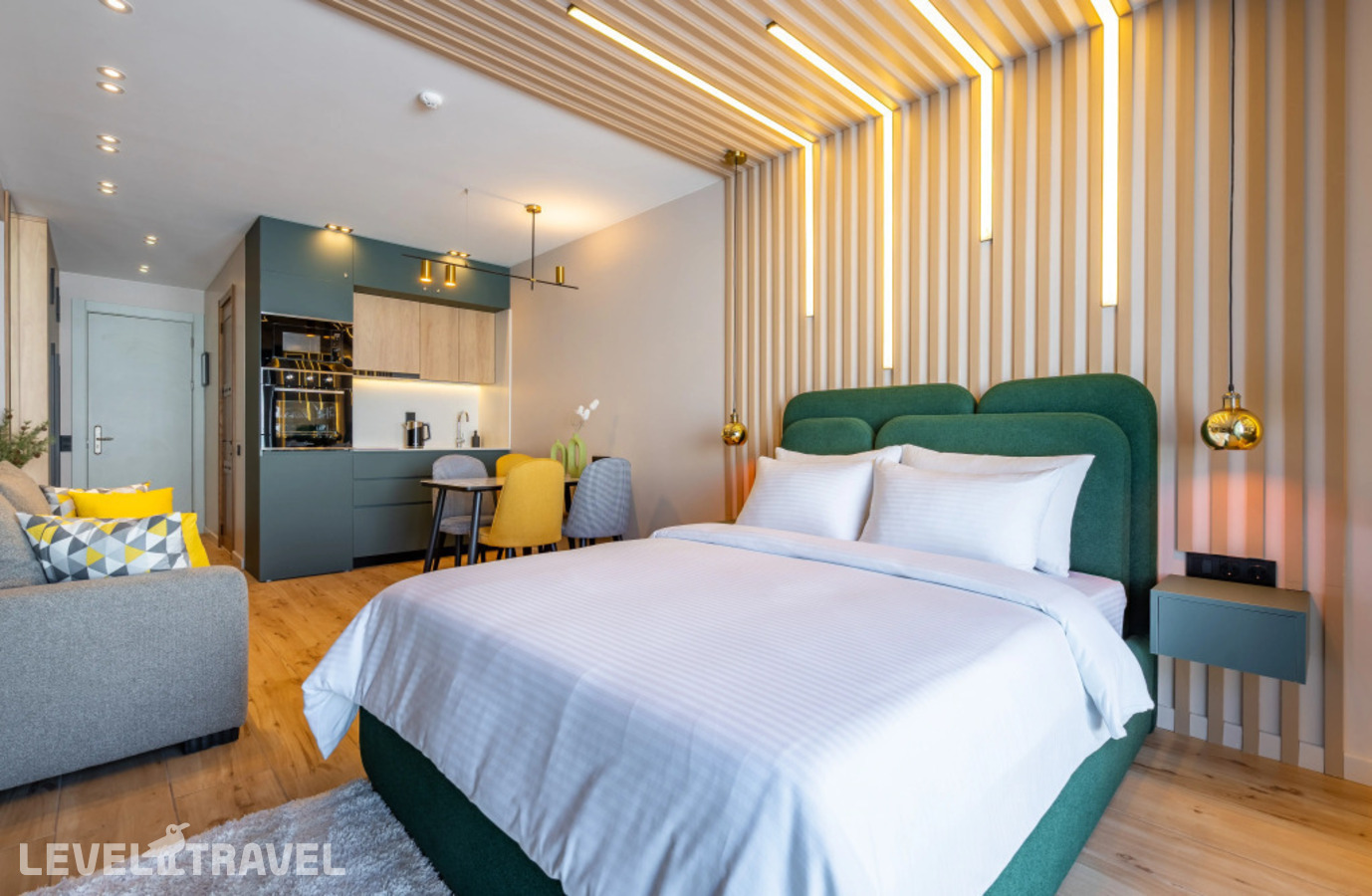 фотографии номера Апартаменты с балконом отеля Апартаменты New Gudauri Atrium Apartments Ski And Dream Collection в Грузия(Гудаури) - фото №41
