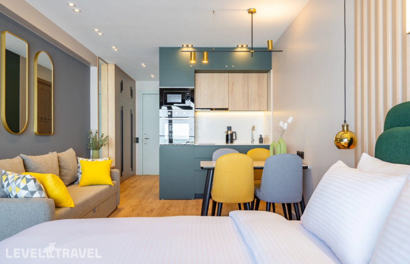 фотографии номера Апартаменты с балконом отеля Апартаменты New Gudauri Atrium Apartments Ski And Dream Collection в Грузия(Гудаури) - фото №21