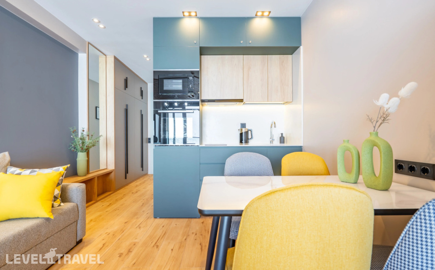 фотографии номера Апартаменты с балконом отеля Апартаменты New Gudauri Atrium Apartments Ski And Dream Collection в Грузия(Гудаури) - фото №18