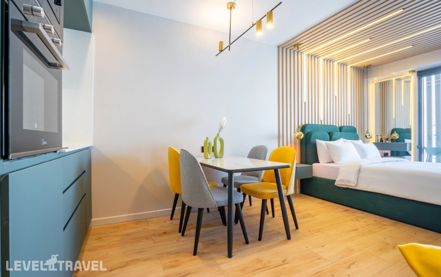 фотографии номера Апартаменты с балконом отеля Апартаменты New Gudauri Atrium Apartments Ski And Dream Collection в Грузия(Гудаури) - фото №14