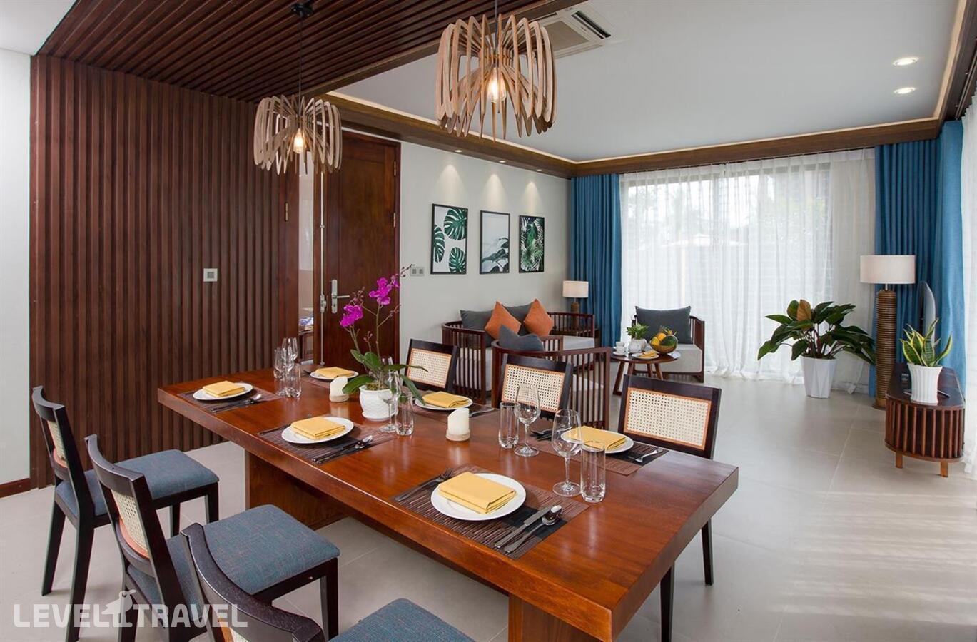 фотографии номера Вилла с бассейном (3 спальни) отеля Sonaga Beach Resort & Villas Phu Quoc в Вьетнам(Фукуок) - фото №2