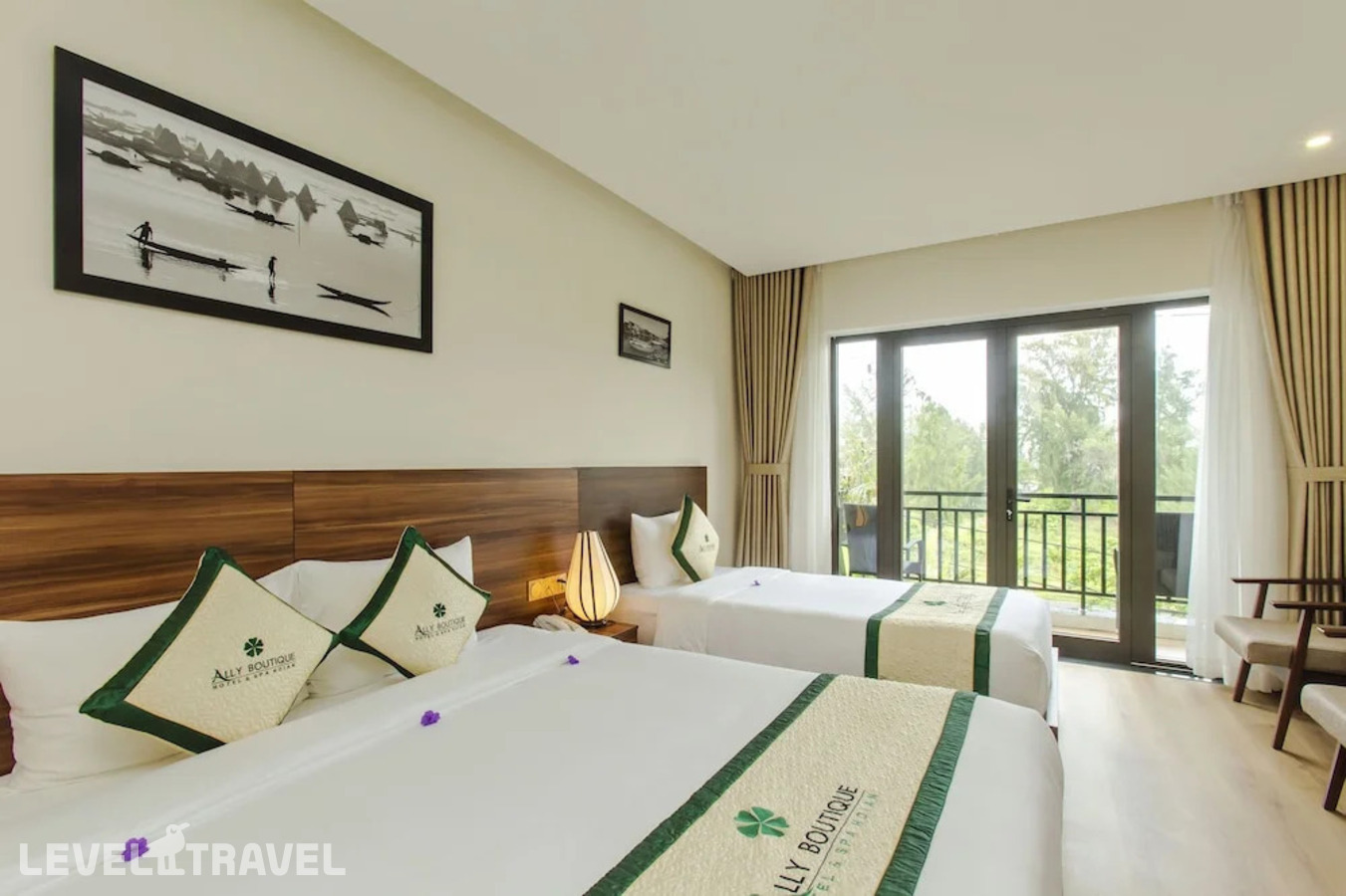 фотографии номера Трехместный делюкс отеля Ally Beach Boutique Hotel Hoian в Вьетнам(Хойан) - фото №5
