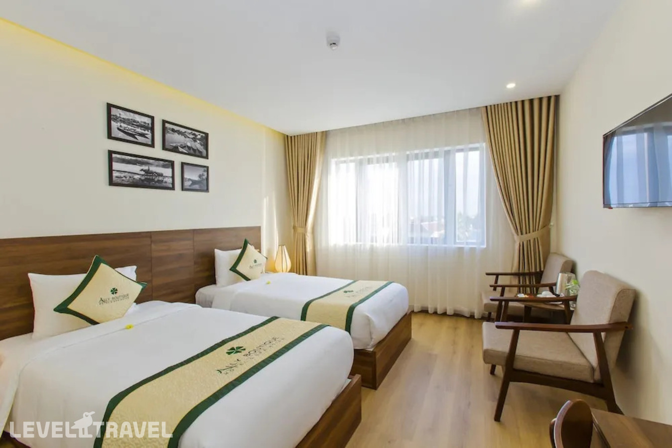 фотографии номера Делюкс (две односпальные кровати) отеля Ally Beach Boutique Hotel Hoian в Вьетнам(Хойан) - фото №2