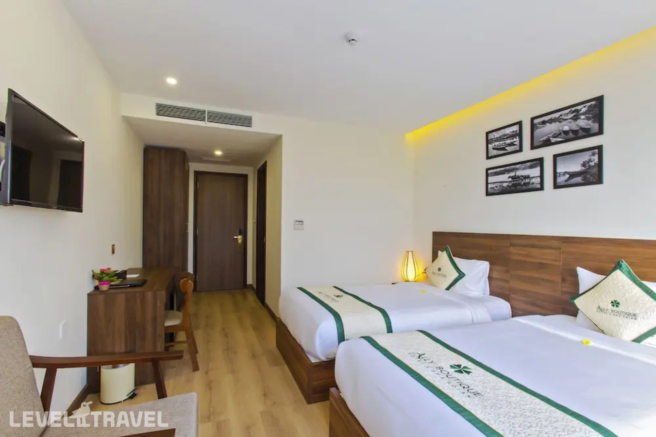 фотографии номера Делюкс (две односпальные кровати) отеля Ally Beach Boutique Hotel Hoian в Вьетнам(Хойан) - фото №7