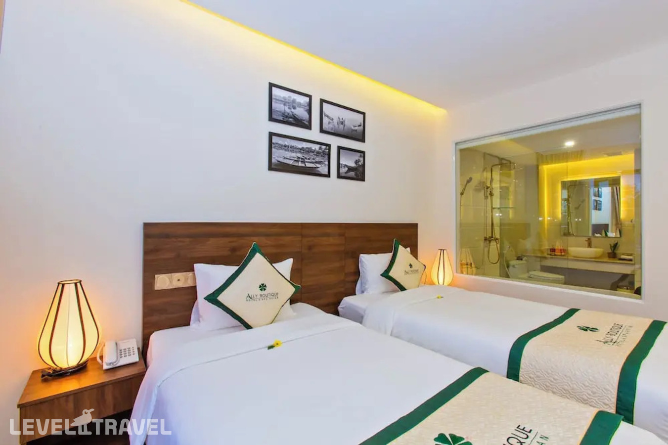 фотографии номера Делюкс (две односпальные кровати) отеля Ally Beach Boutique Hotel Hoian в Вьетнам(Хойан) - фото №8