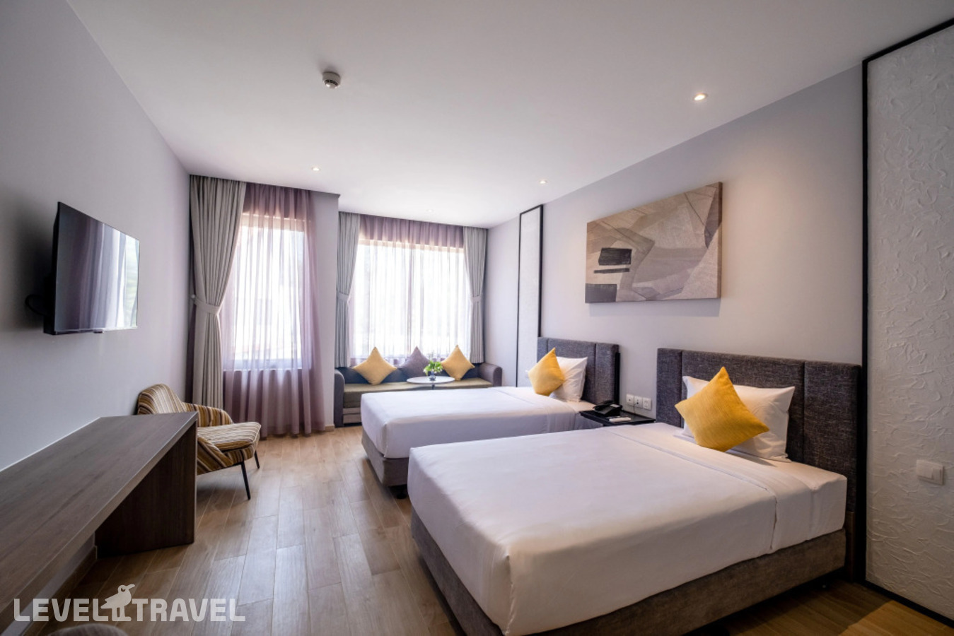 фотографии номера Делюкс (две односпальные кровати) отеля Seava Ho Tram Resort в Вьетнам(Вунгтау) - фото №4