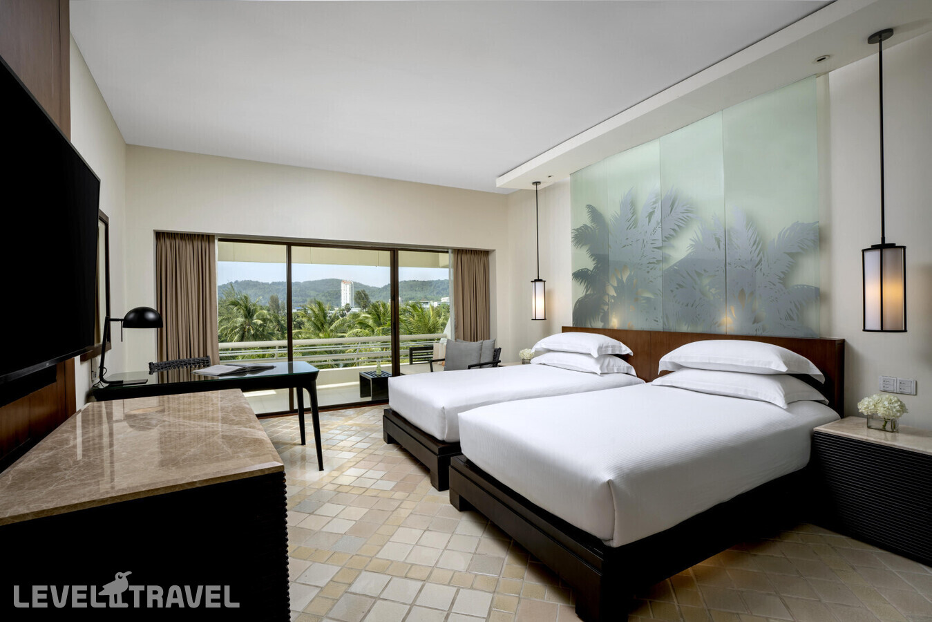 фотографии номера Делюкс (две односпальные кровати) отеля Pullman Phuket Karon Beach Resort (Ex.Hilton Phuket Arcadia Resort & Spa) в Таиланд(Карон Бич) - фото №3