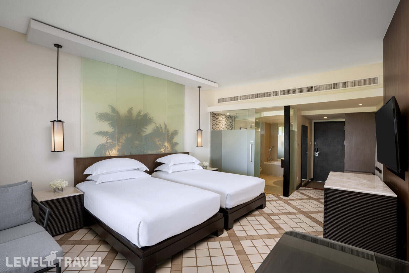 фотографии номера Делюкс (две односпальные кровати) отеля Pullman Phuket Karon Beach Resort (Ex.Hilton Phuket Arcadia Resort & Spa) в Таиланд(Карон Бич) - фото №1