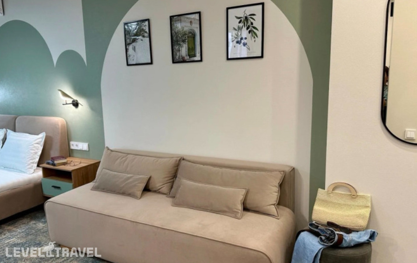 фотографии номера Cтандартные апартаменты с балконом отеля Таласса Hotel & Spa в Абхазия(Цандрыпш) - фото №3