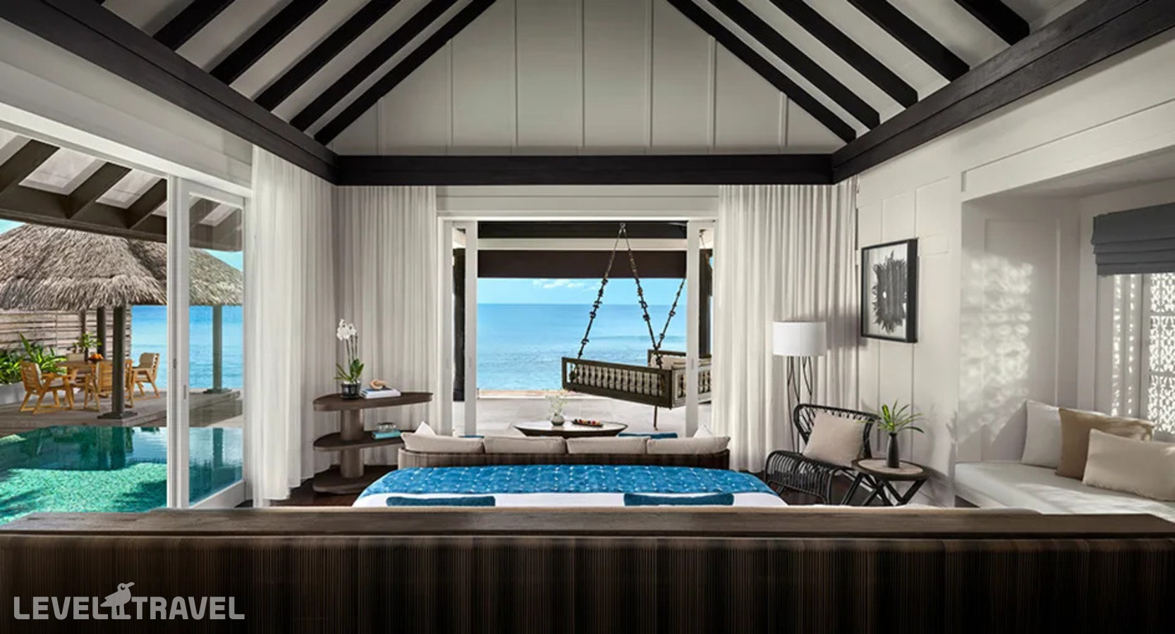 фотографии номера Домик Ocean с бассейном (2 спальни) отеля Naladhu Private Island Maldives (Ex.Naladhu Maldives) в Мальдивы(Южный Мале Атолл) - фото №6