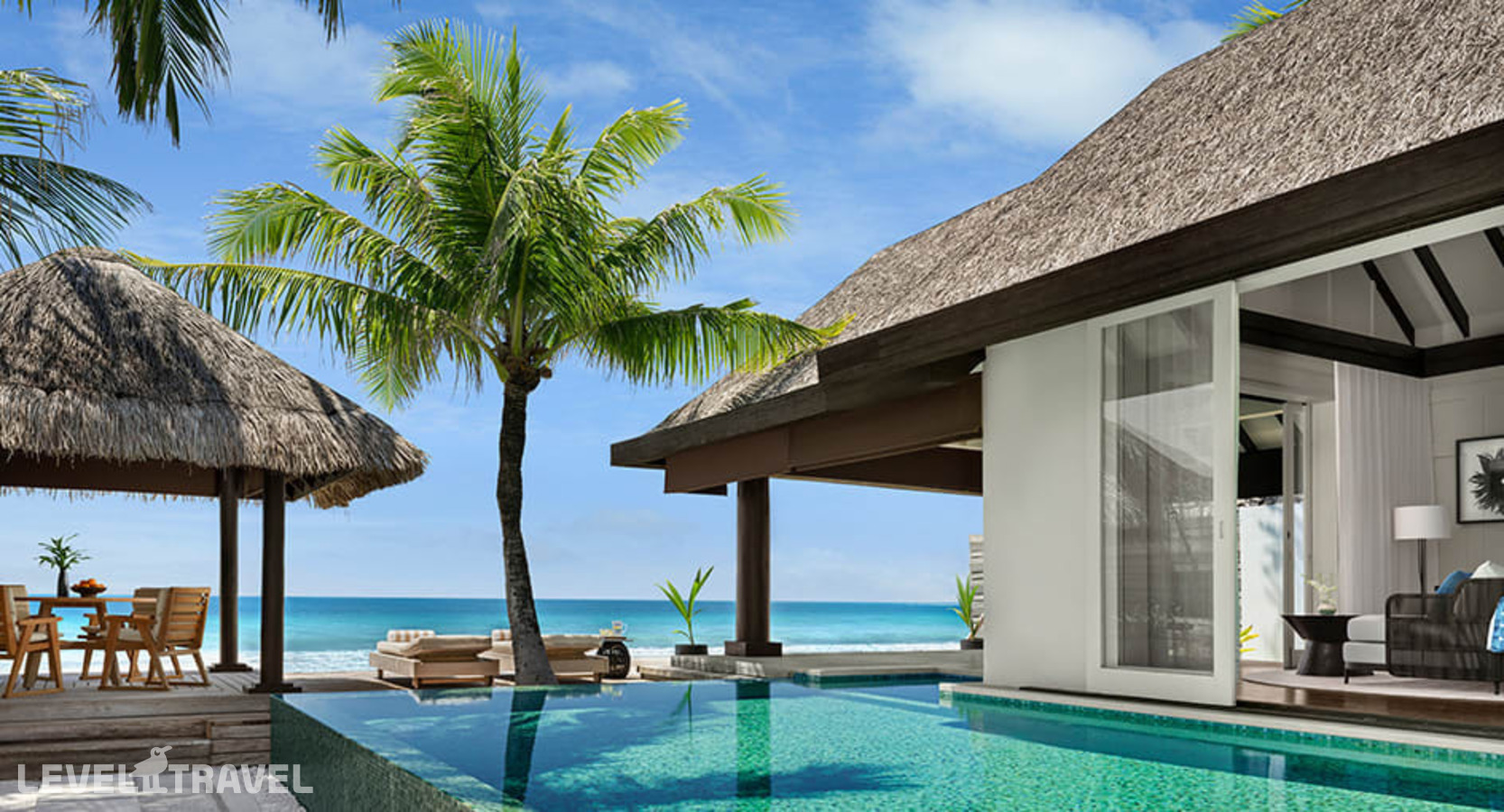 фотографии номера Домик Ocean с бассейном (2 спальни) отеля Naladhu Private Island Maldives (Ex.Naladhu Maldives) в Мальдивы(Южный Мале Атолл) - фото №7
